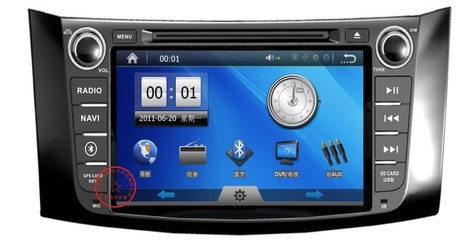 深度解析 8寸大屏导航在轩逸、骐达、骊威、帅客及NV200车型上的应用与市场